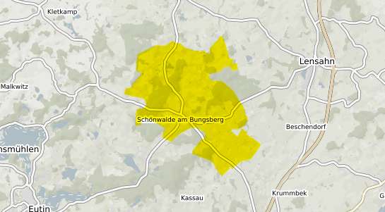Immobilienpreisekarte Schönwalde am Bungsberg
